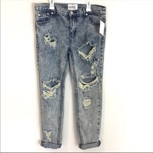 Amazing distressed jeans